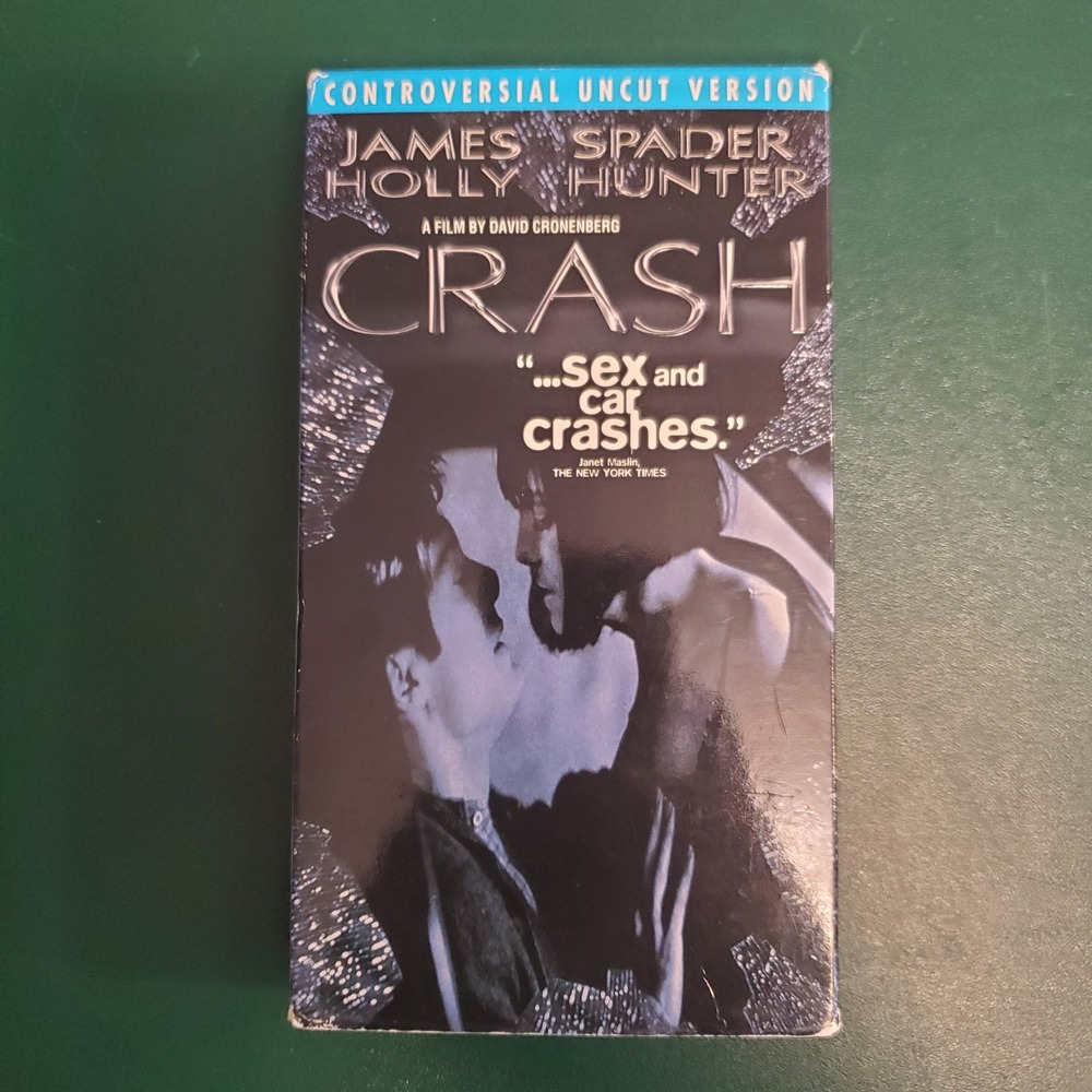 Crash VHS 1997 James Spader Holly Hunter David Cronenberg Uncut Version ARV 2314